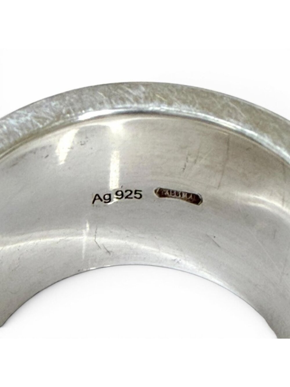 Gucci 925 Ghost Ring Wide Silver - Picture 8 of 11
